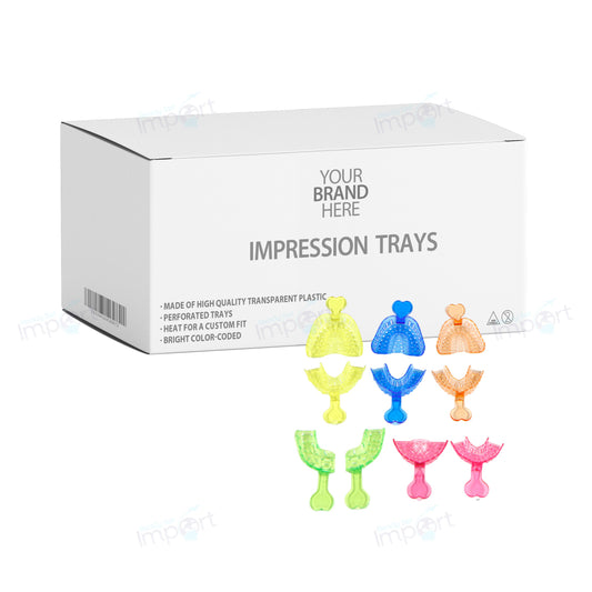 Impression Trays Crystal Colors