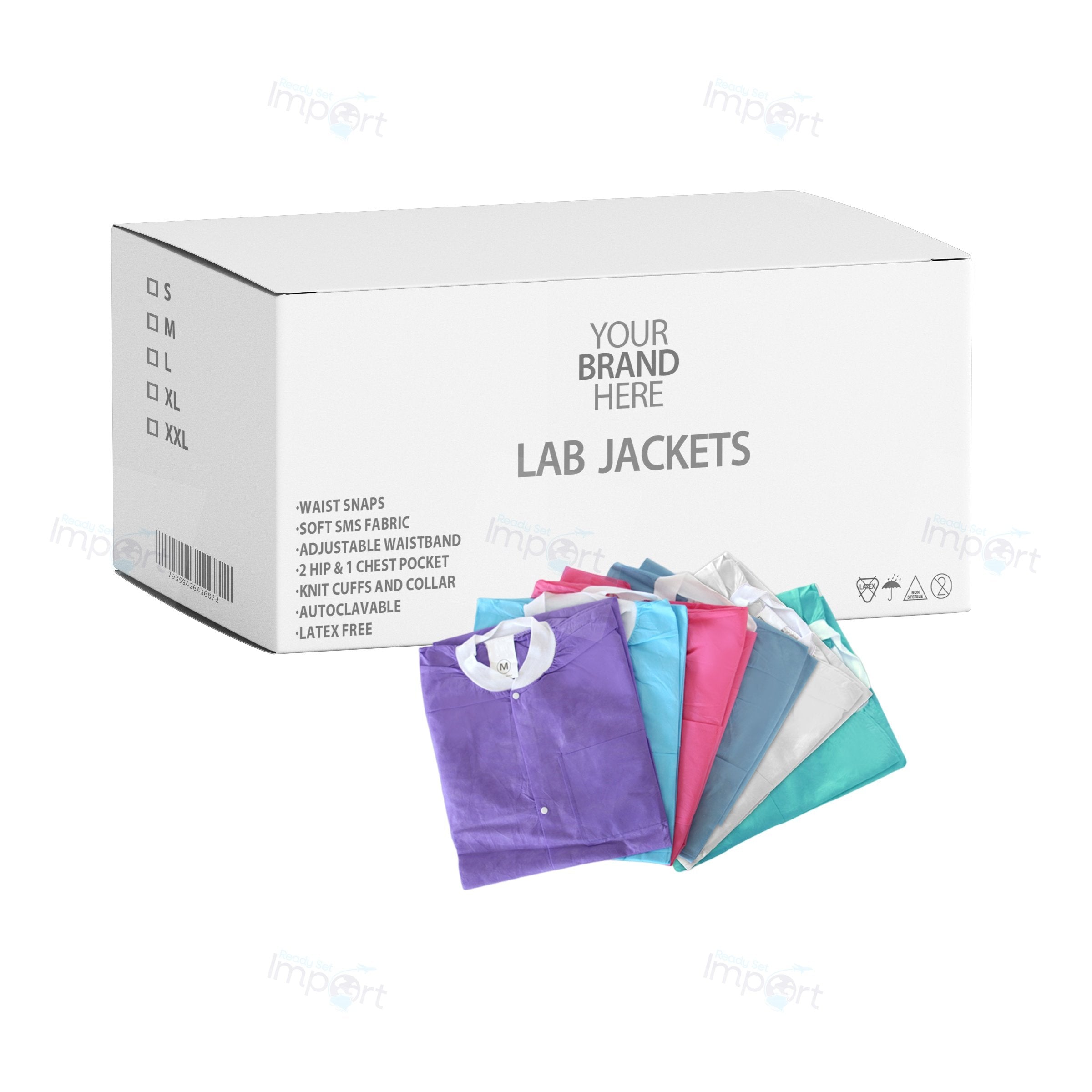 Hip Length Lab Jackets – Ready . Set . Import