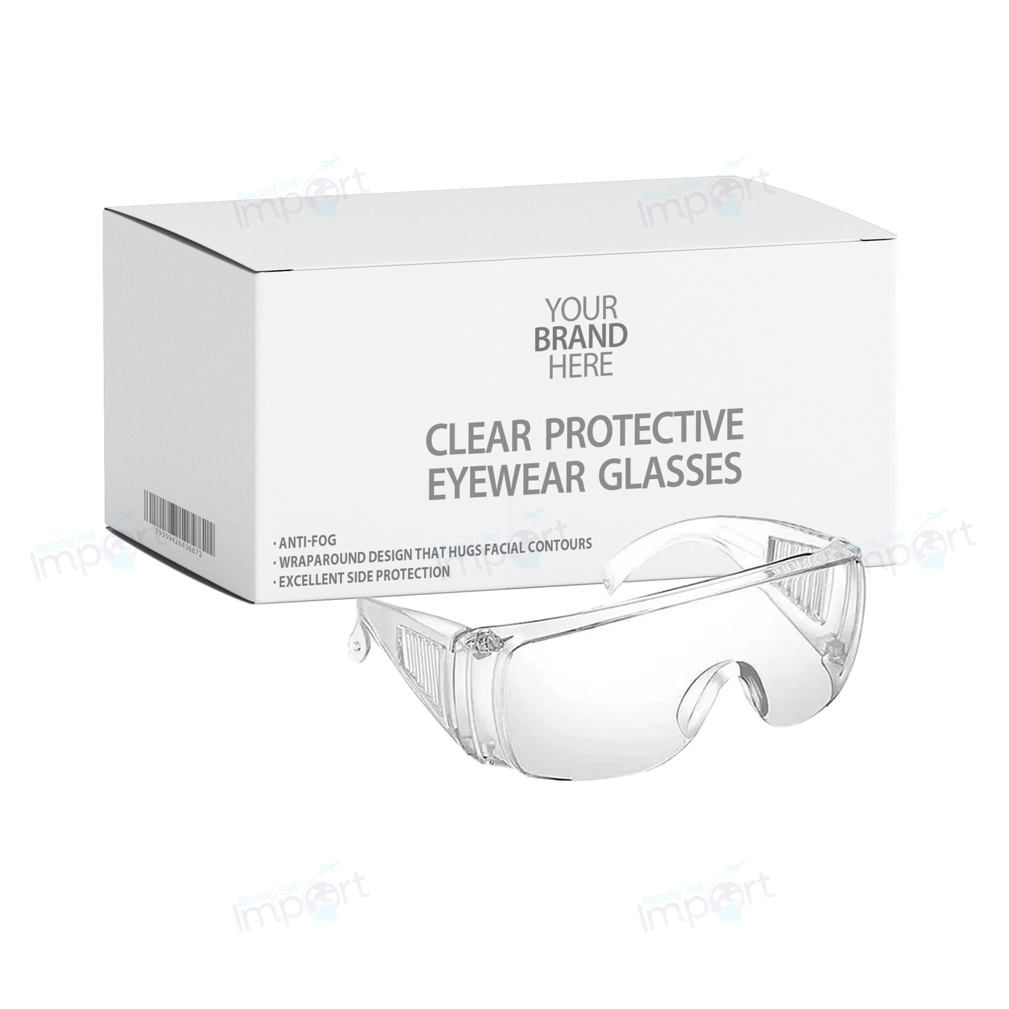 Anti-Fog Clear Protective Eyewear