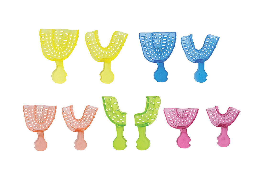Impression Trays Crystal Colors