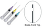 Irrigation Syringes With Needle Tips - Side Port Tip