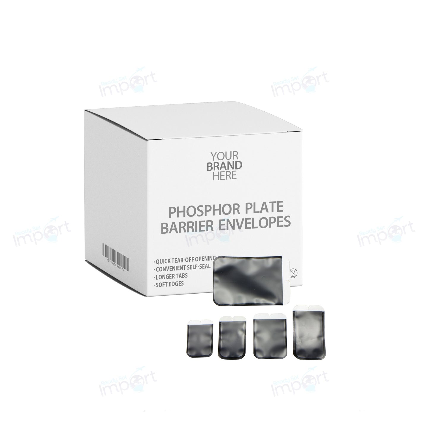 Phosphor Plate Barrier Envelopes