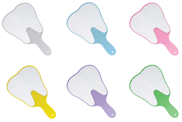 Tooth Shaped Dental Hand Mirror